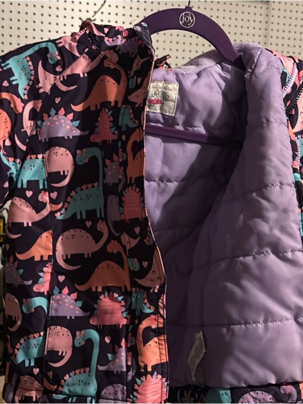 Girls 5T dinosaur coat